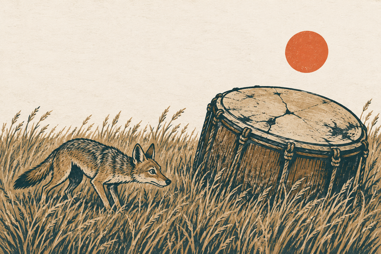 The Hollow Drum — illustration