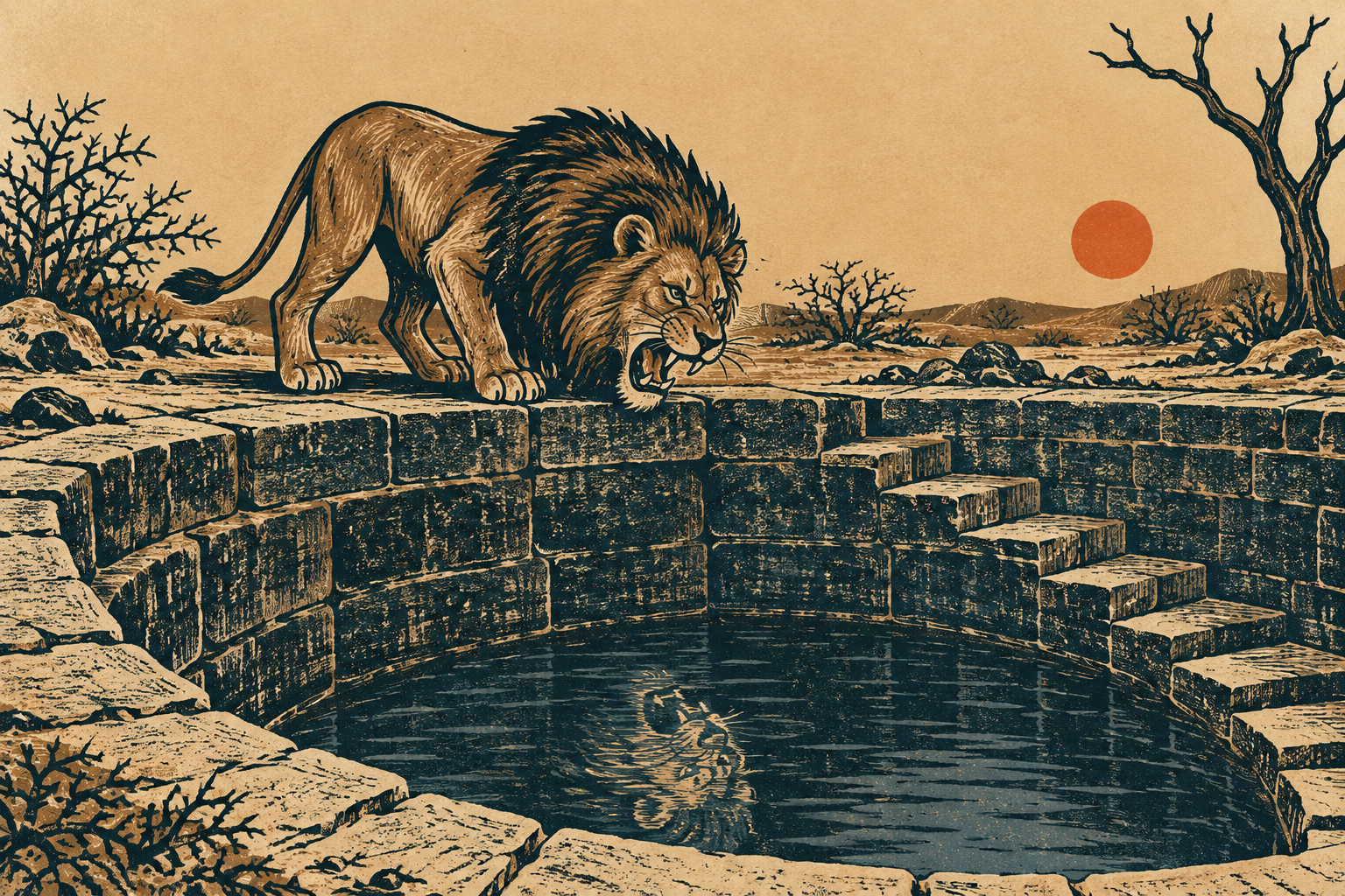 The Hare Who Came Late — illustration