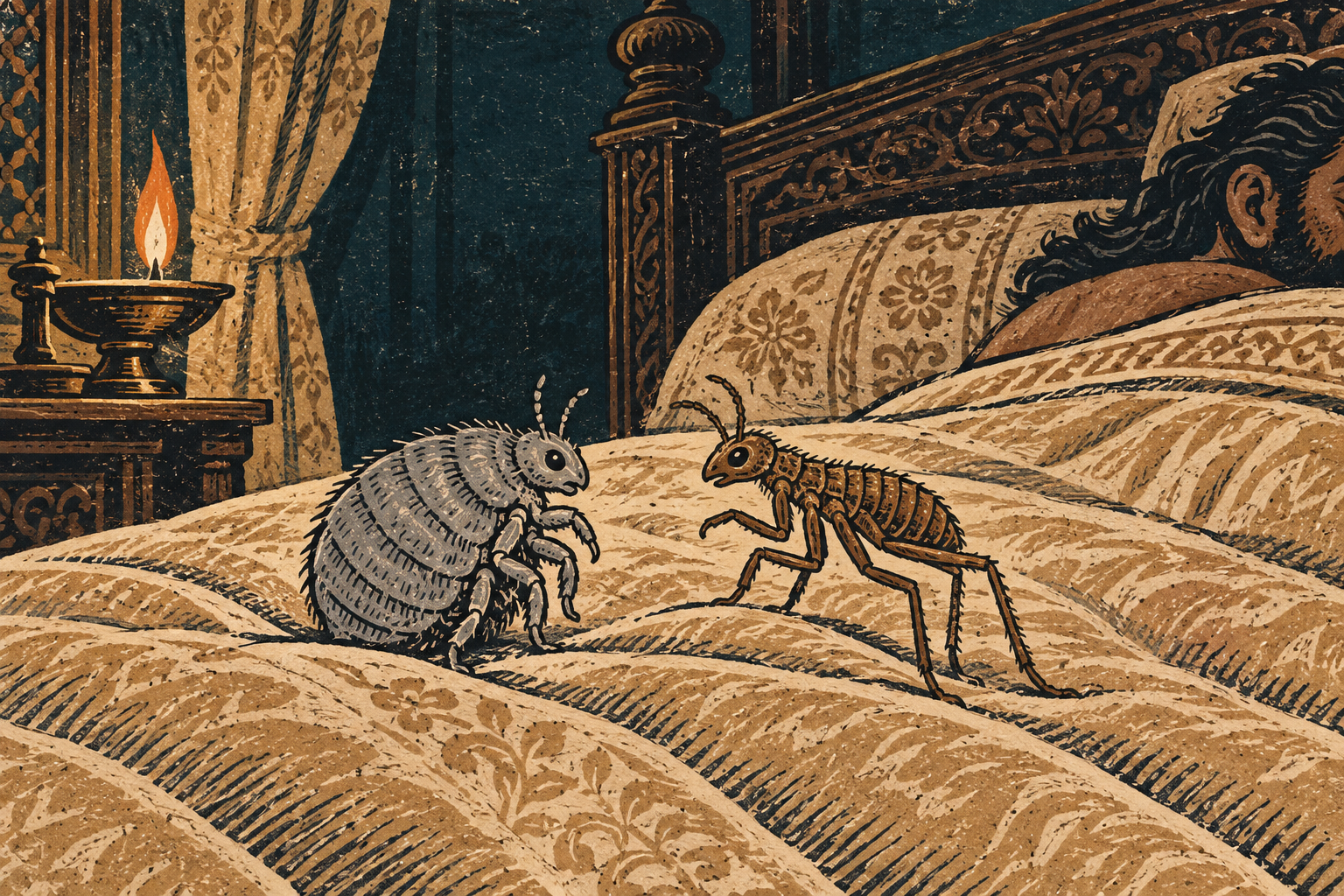 The Guest Who Couldn't Wait — illustration
