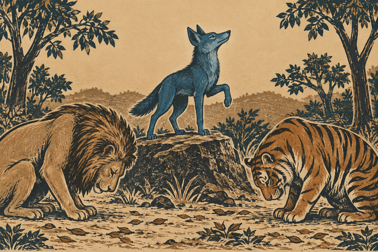 The Howl He Couldn't Hold — illustration