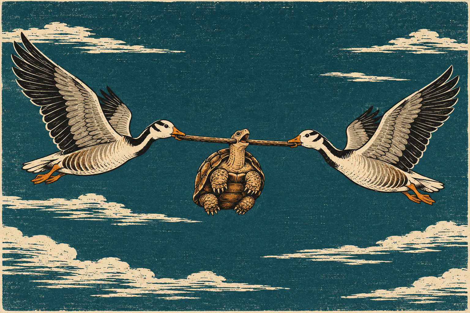 The Promise of Silence — illustration