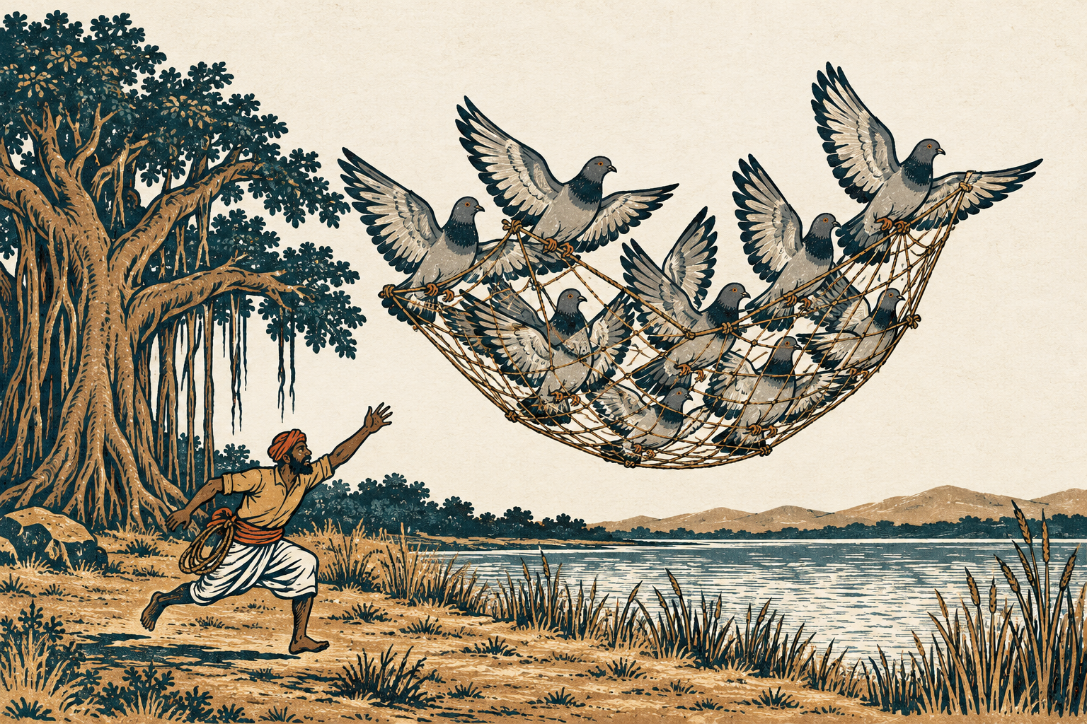The Crow Who Wanted a Friend — illustration