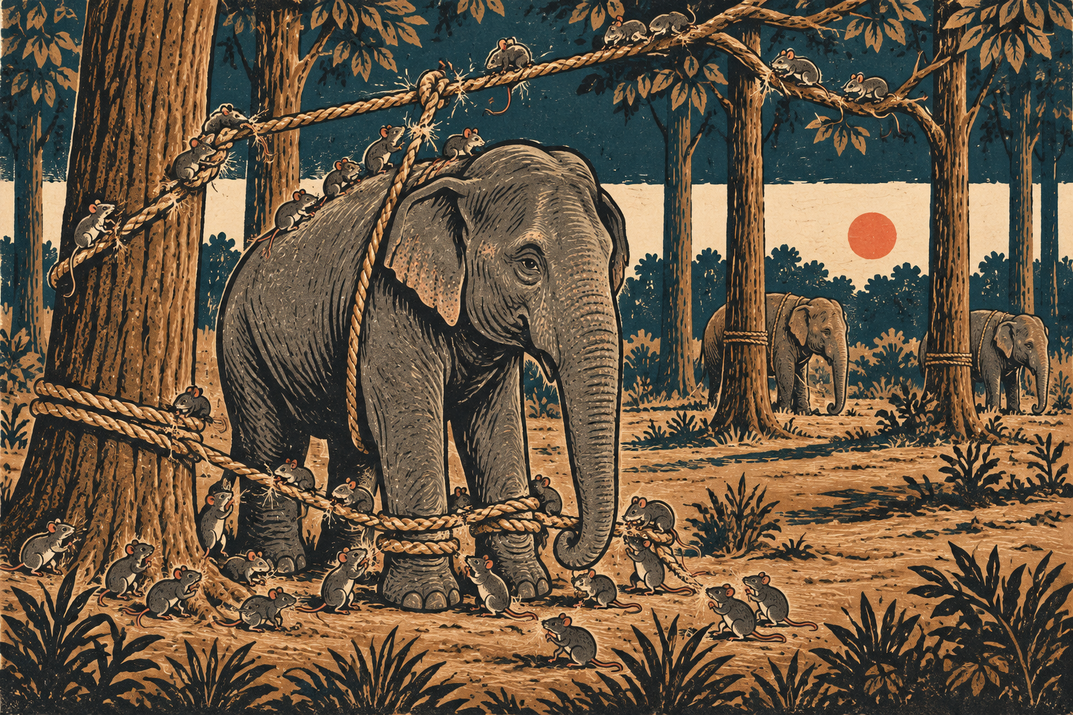 A Thousand Tiny Teeth — illustration