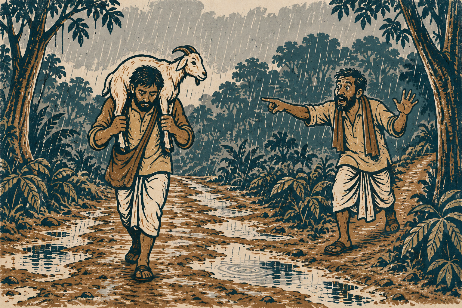 Told Three Times — illustration