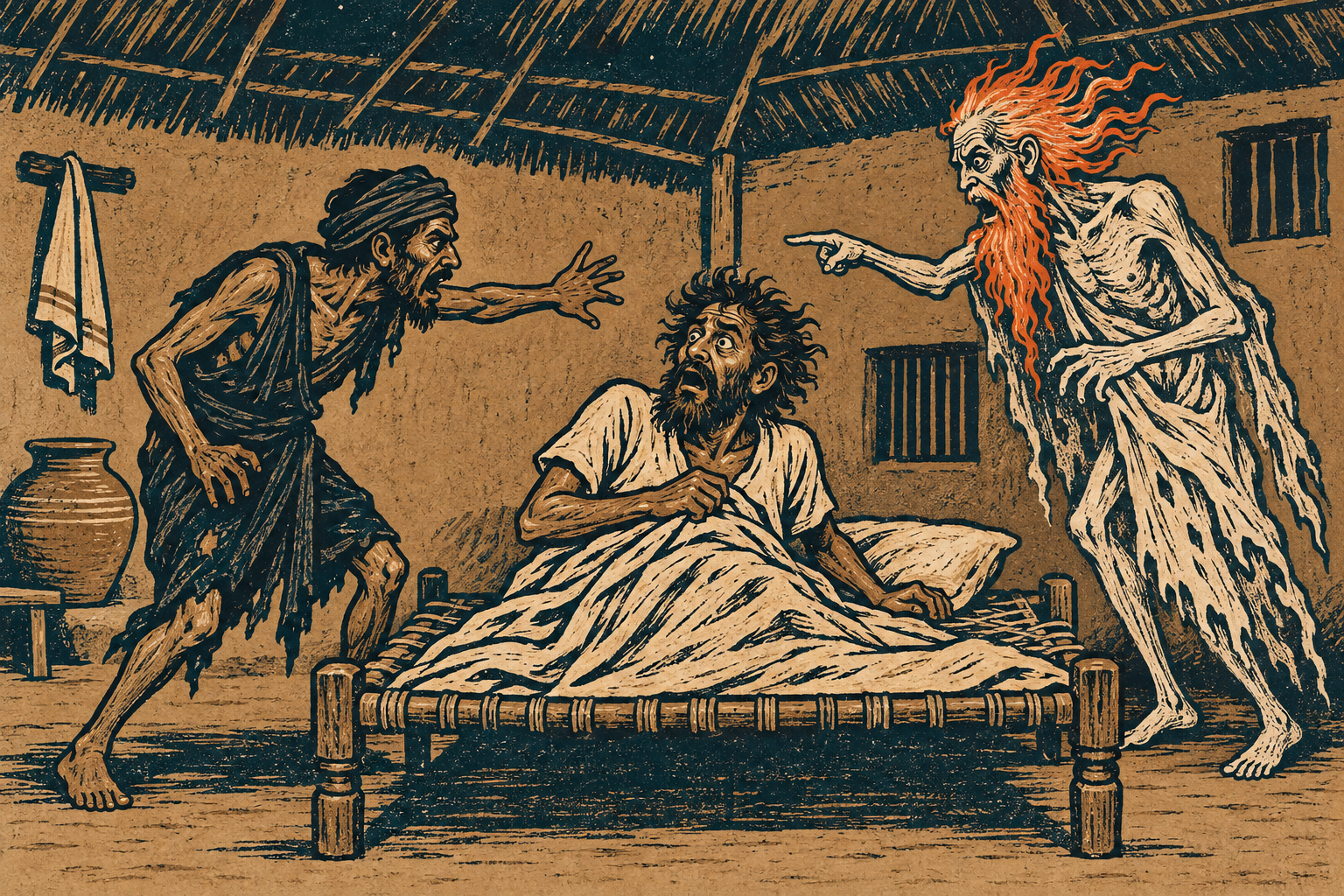 The Argument That Saved Him — illustration
