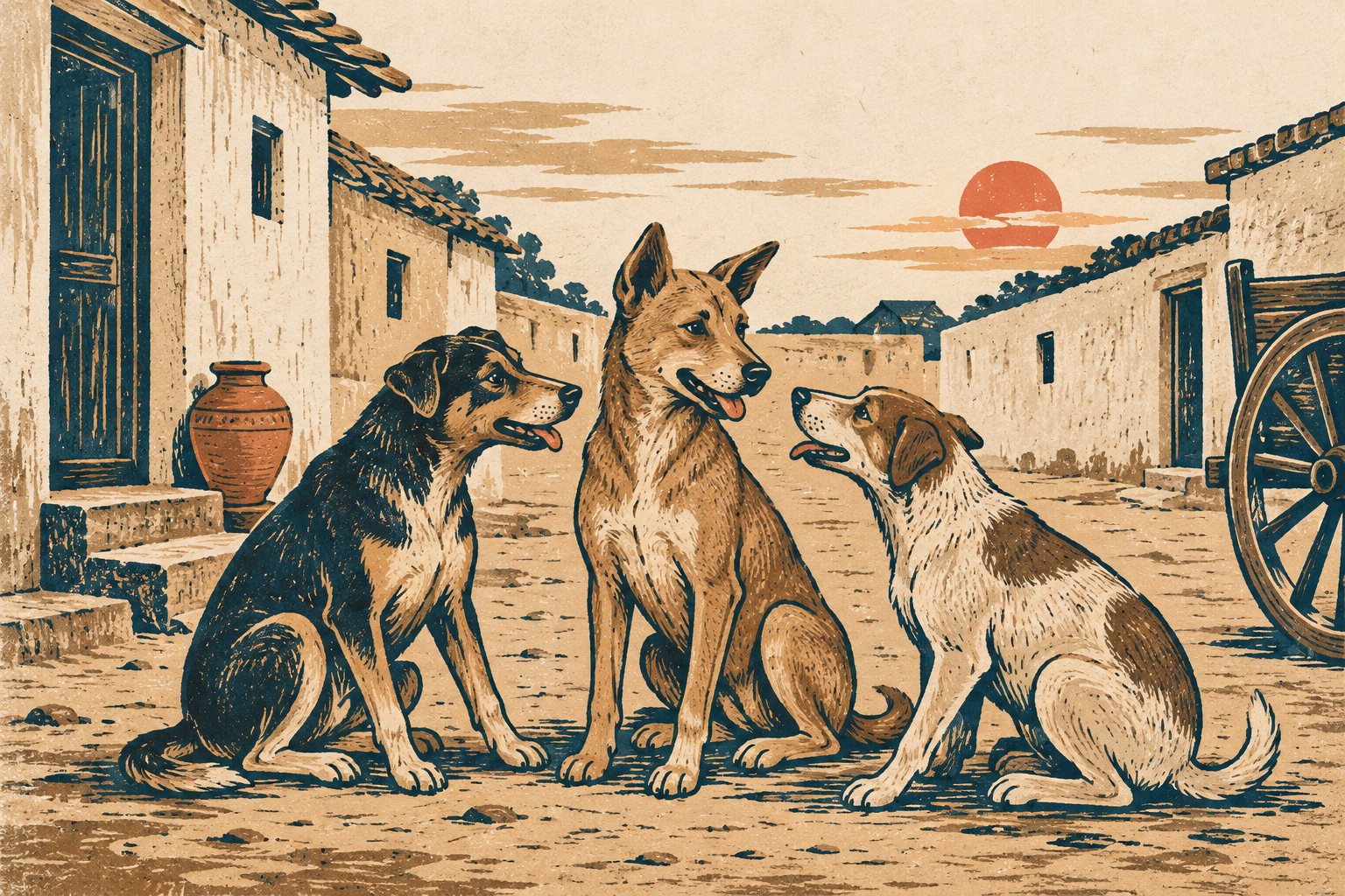 The Dog Who Came Home — illustration